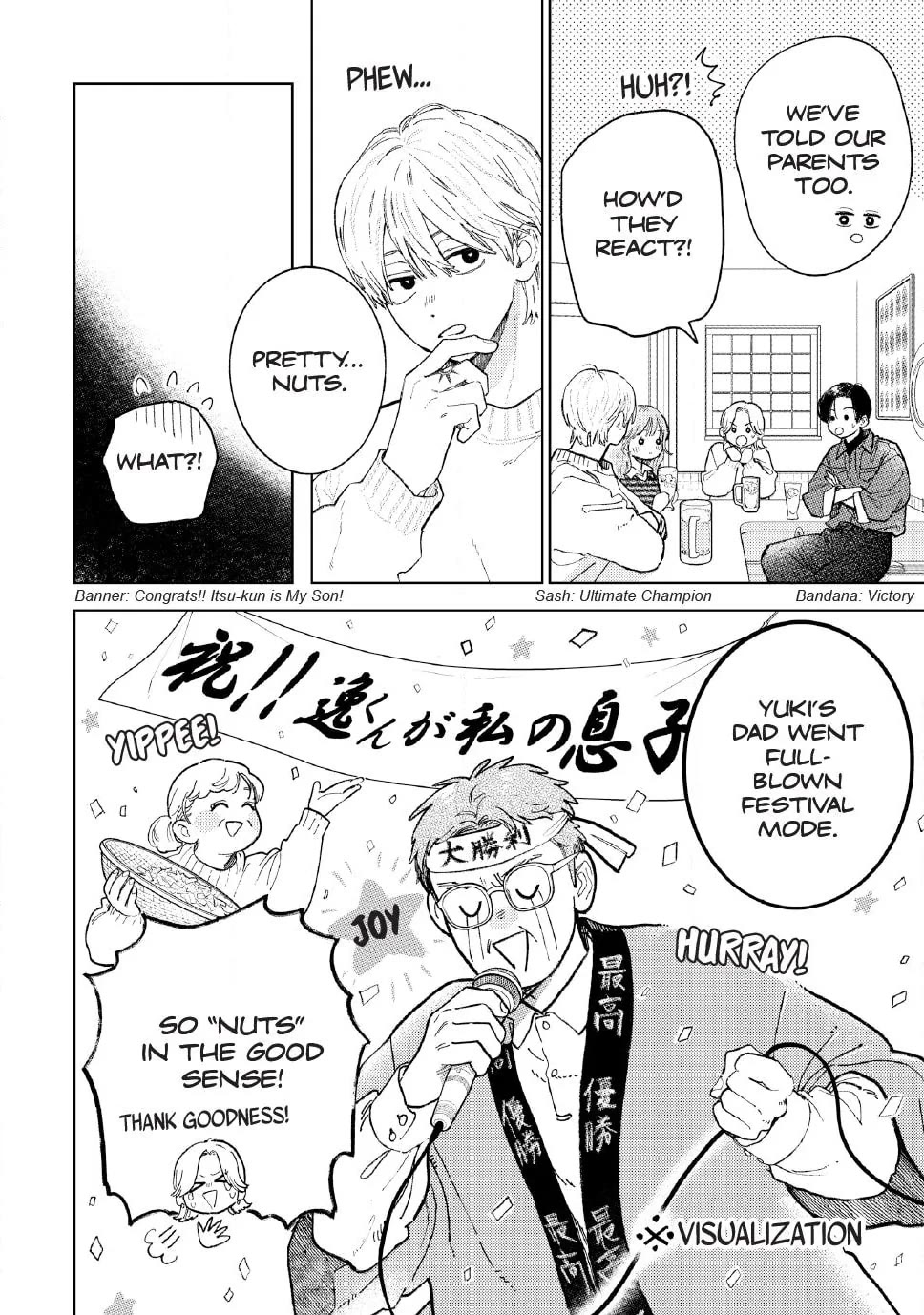 Yubisaki to Renren Chapter 57 page 7 - Chapter 57