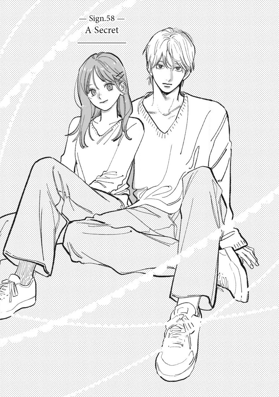 Yubisaki to Renren Chapter 58 page 1 - Chapter 58