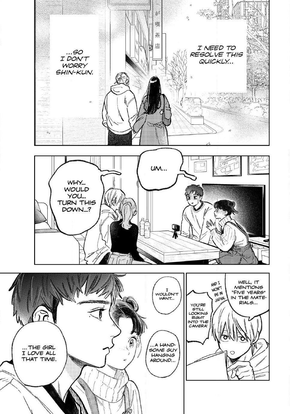 Yubisaki to Renren Chapter 58 page 15 - Chapter 58
