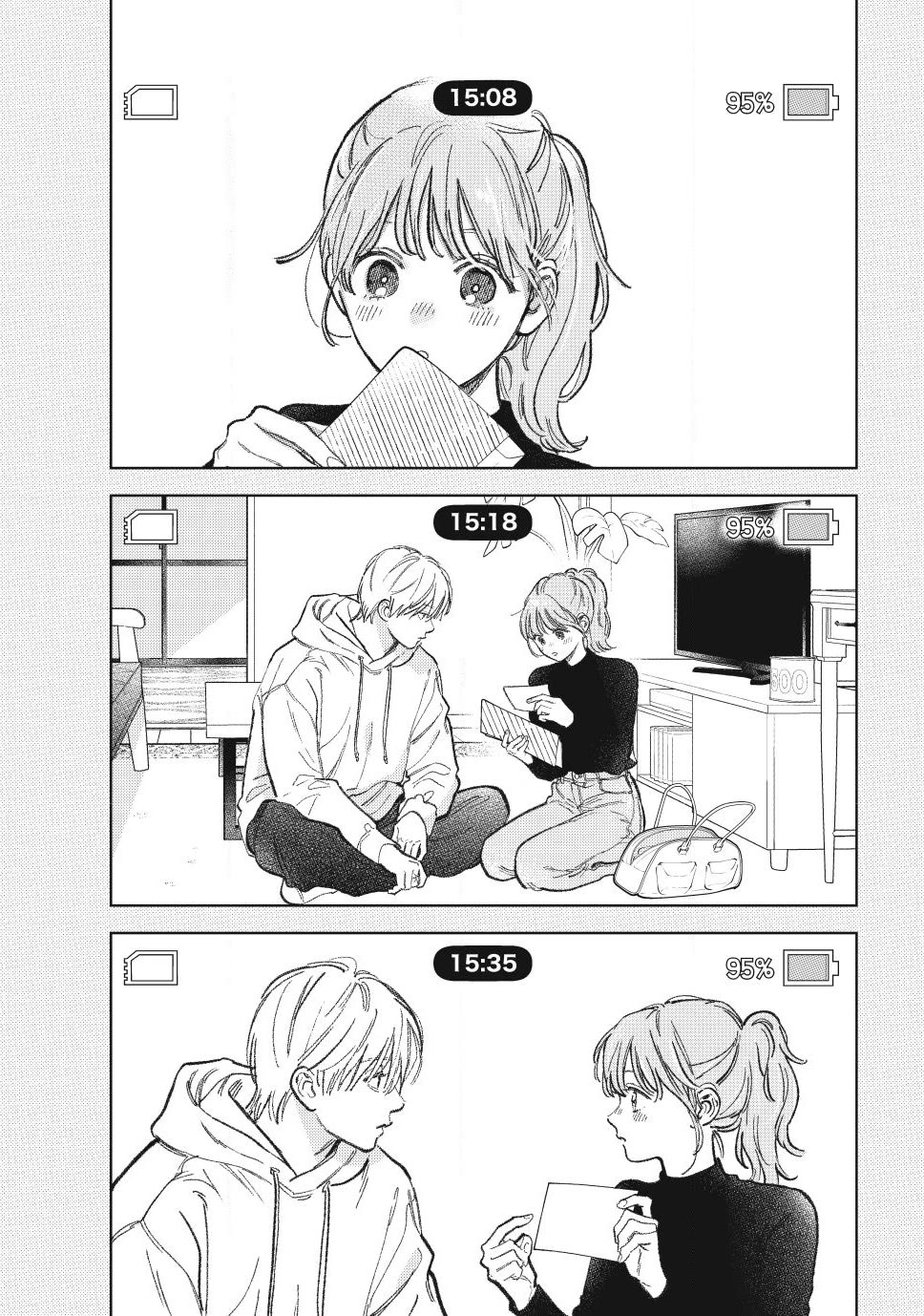 Yubisaki to Renren Chapter 58 page 23 - Chapter 58