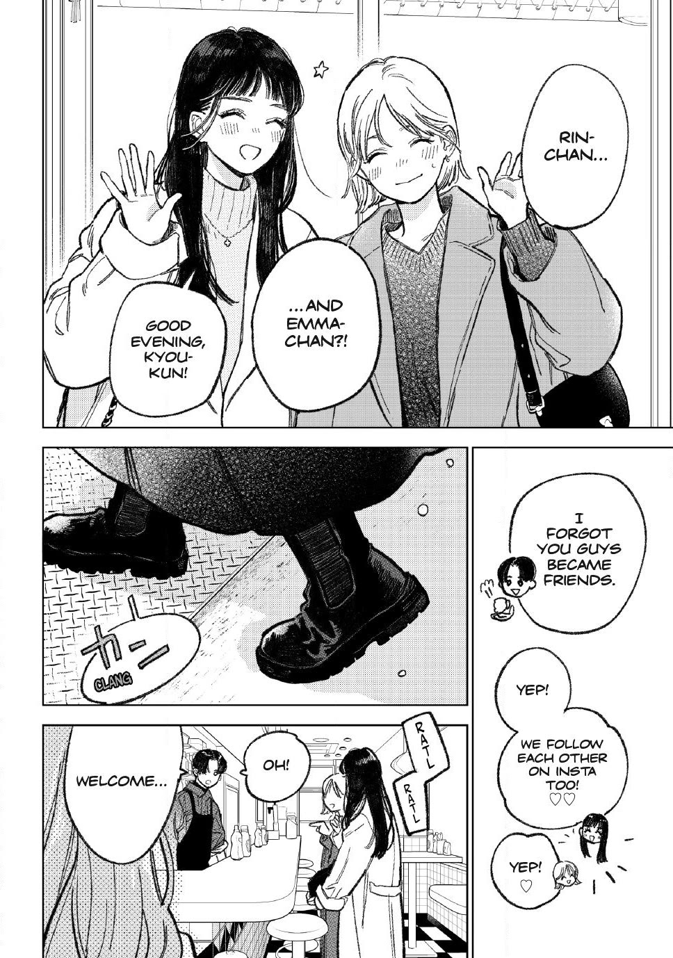 Yubisaki to Renren Chapter 58 page 36 - Chapter 58