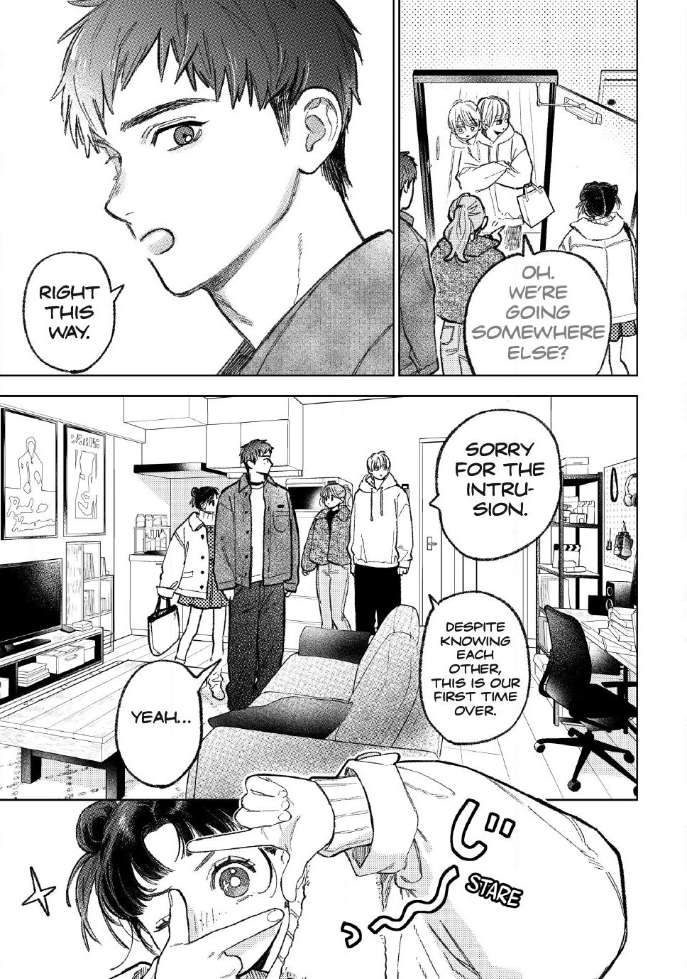 Yubisaki to Renren Chapter 58 page 7 - Chapter 58