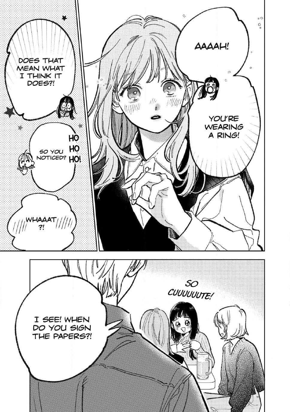 Yubisaki to Renren Chapter 59 page 17 - Chapter 59