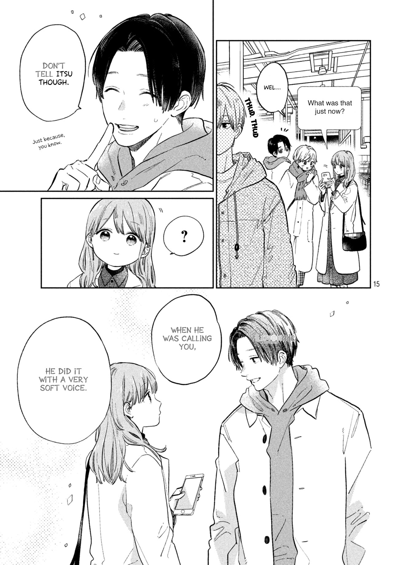Yubisaki to Renren Chapter 6 page 17 - Chapter 6: Voice and wavelength