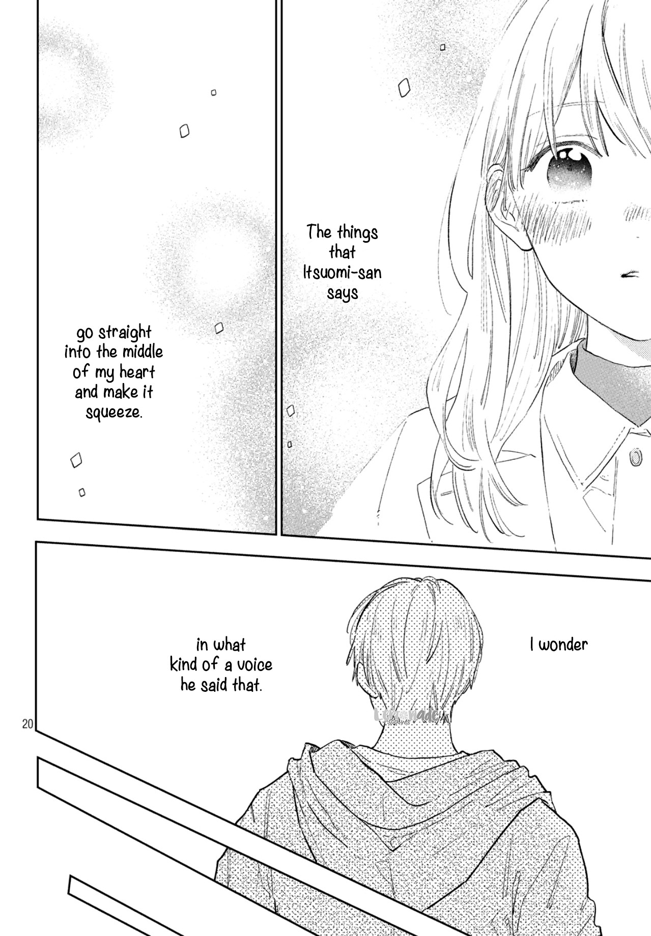 Yubisaki to Renren Chapter 6 page 22 - Chapter 6: Voice and wavelength
