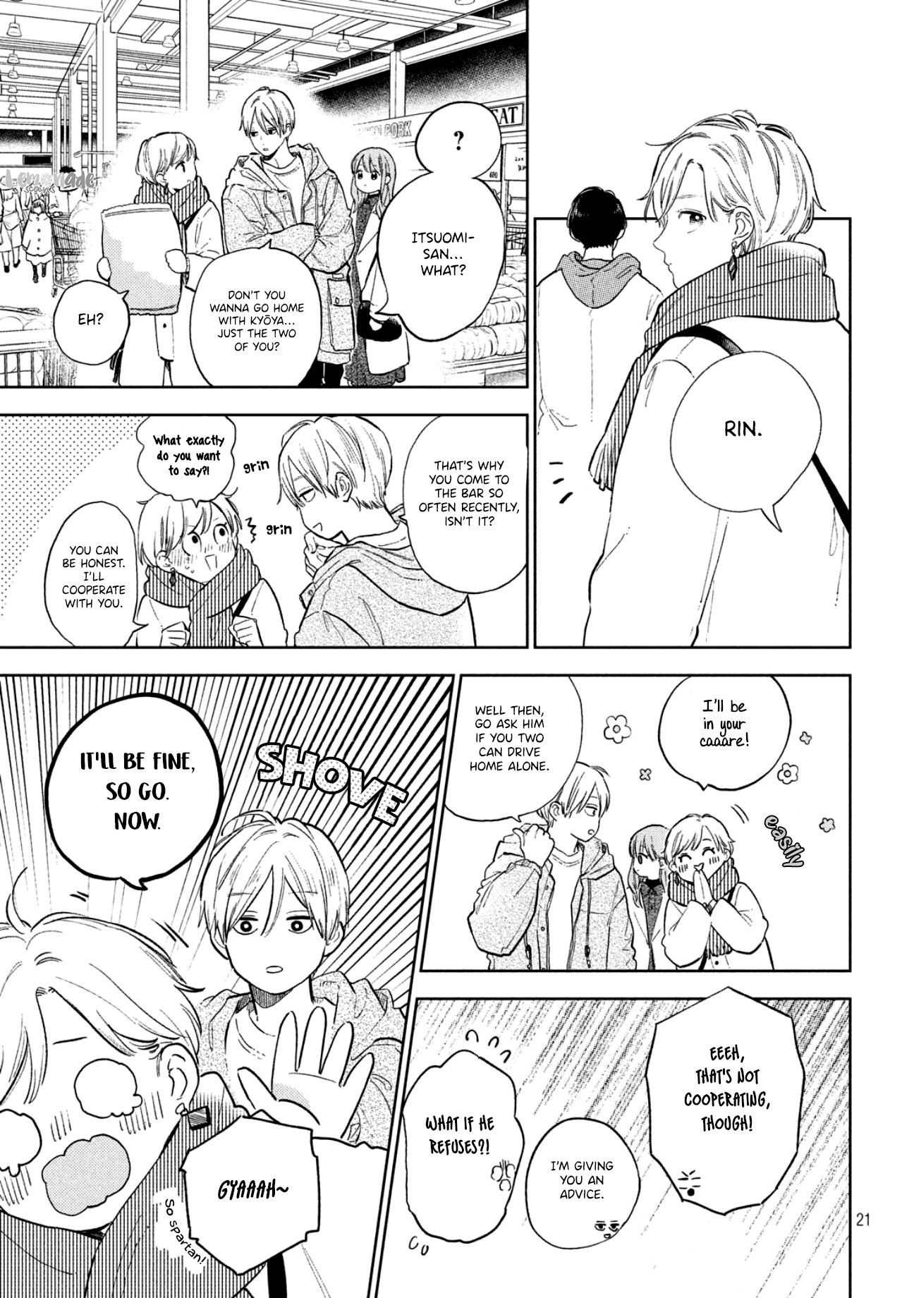 Yubisaki to Renren Chapter 6 page 23 - Chapter 6: Voice and wavelength