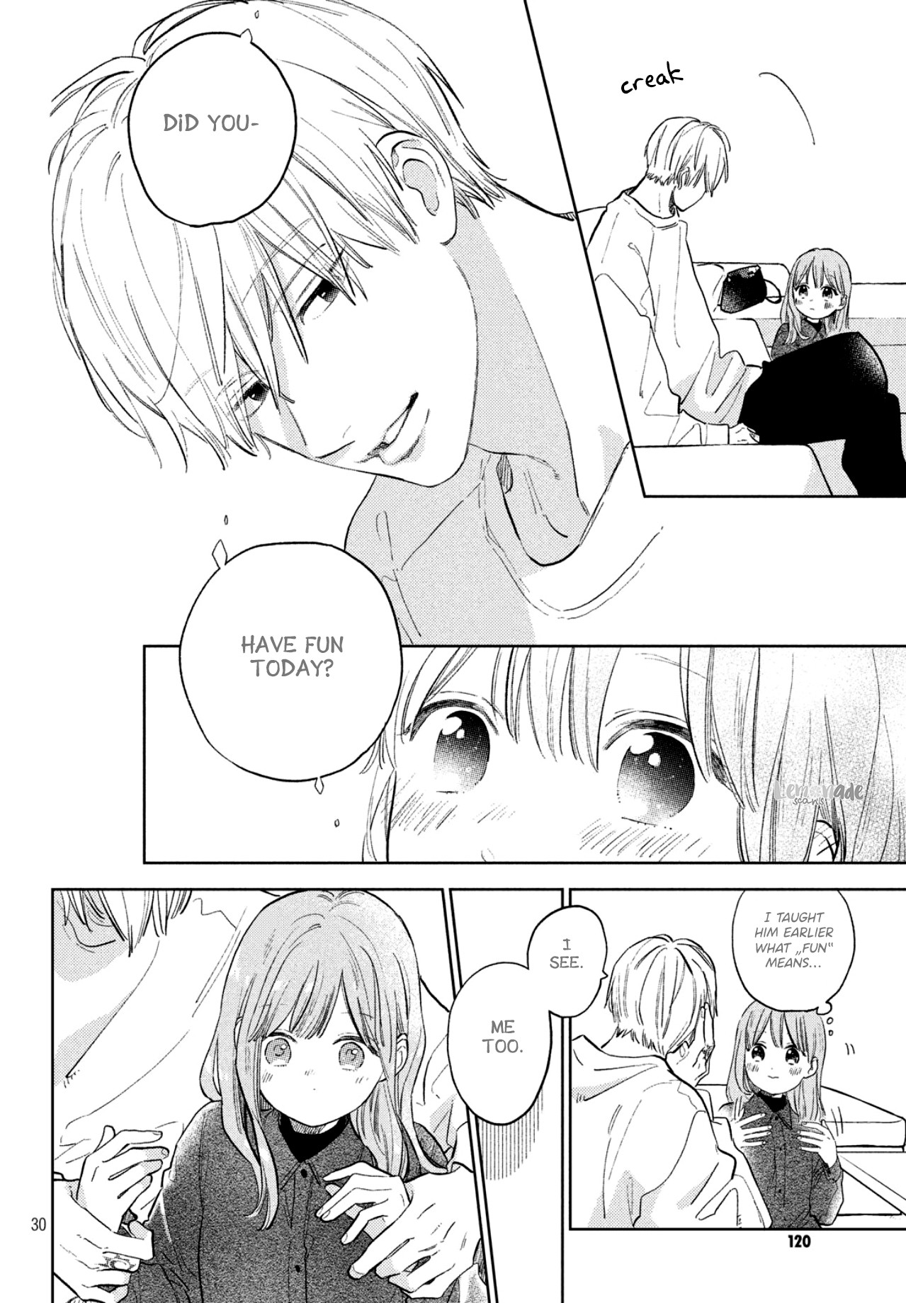 Yubisaki to Renren Chapter 6 page 32 - Chapter 6: Voice and wavelength