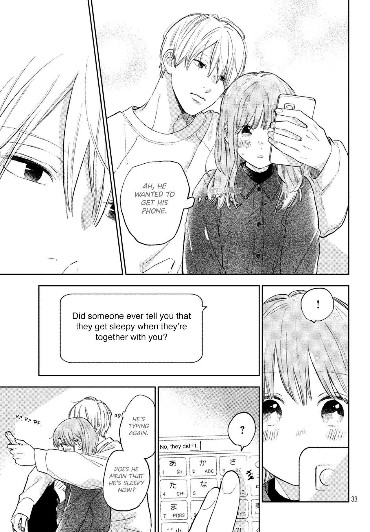 Yubisaki to Renren Chapter 6 page 35 - Chapter 6: Voice and wavelength