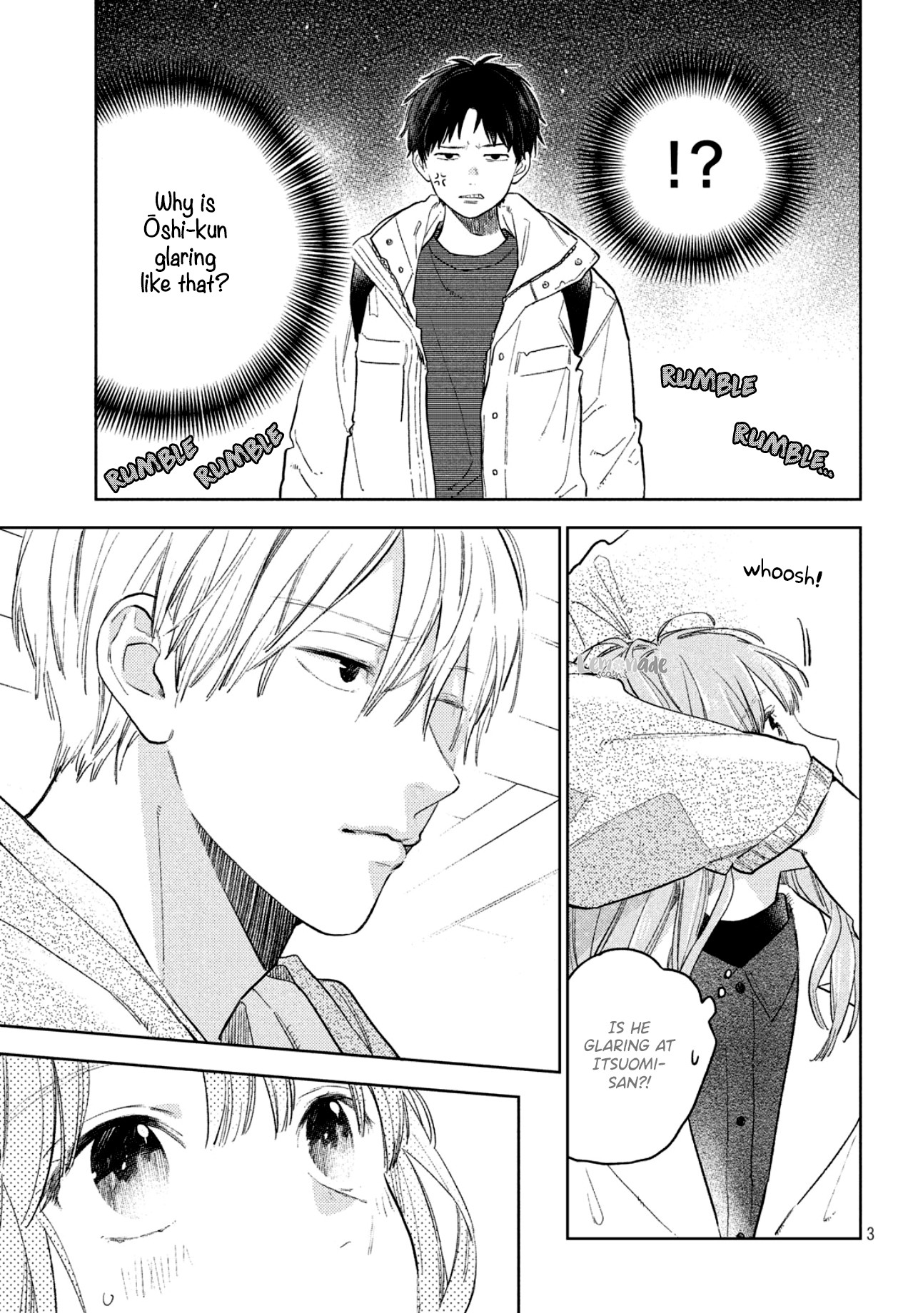 Yubisaki to Renren Chapter 6 page 5 - Chapter 6: Voice and wavelength