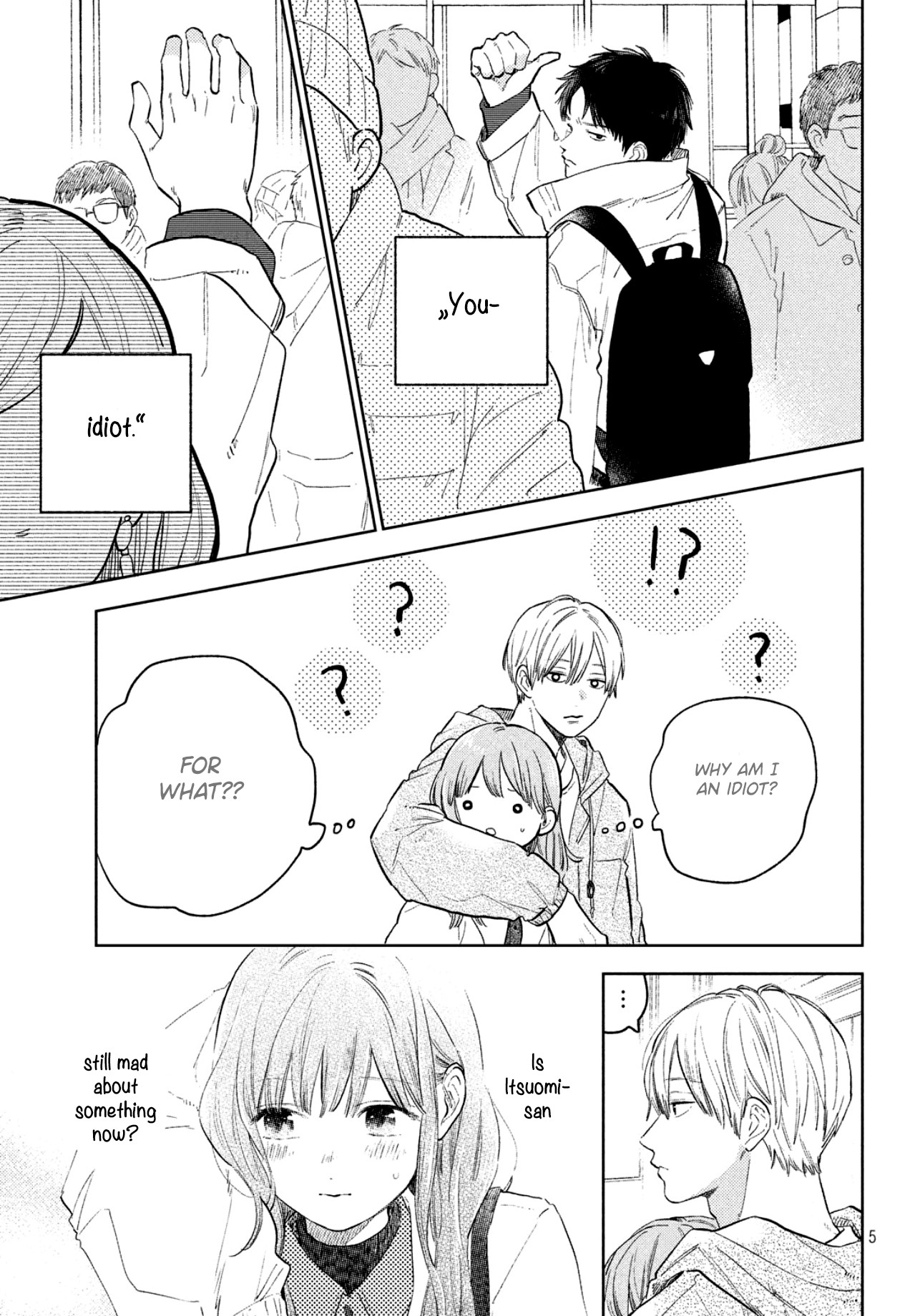 Yubisaki to Renren Chapter 6 page 7 - Chapter 6: Voice and wavelength