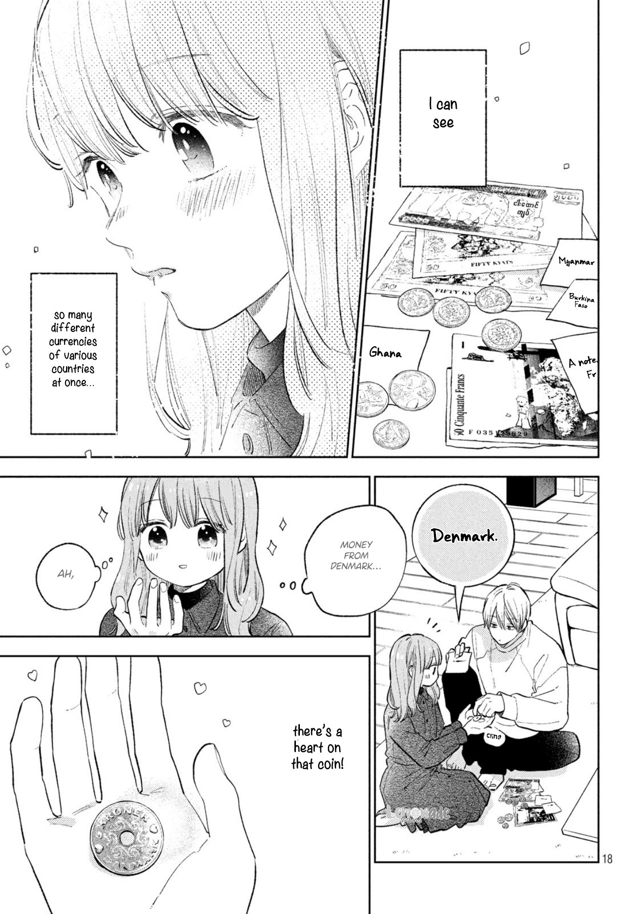 Yubisaki to Renren Chapter 7 page 18 - Chapter 7: I want to show you and I want you to see
