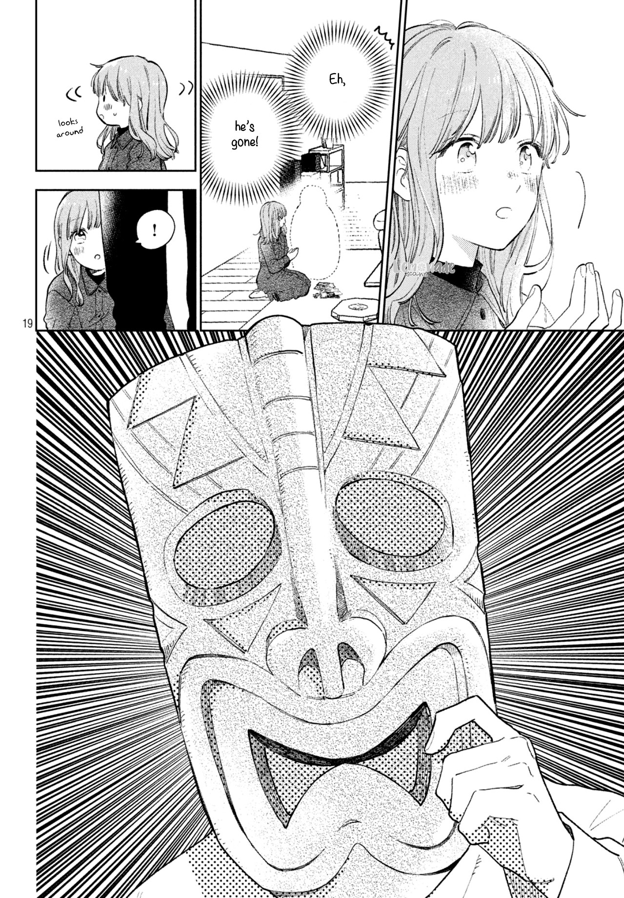 Yubisaki to Renren Chapter 7 page 19 - Chapter 7: I want to show you and I want you to see