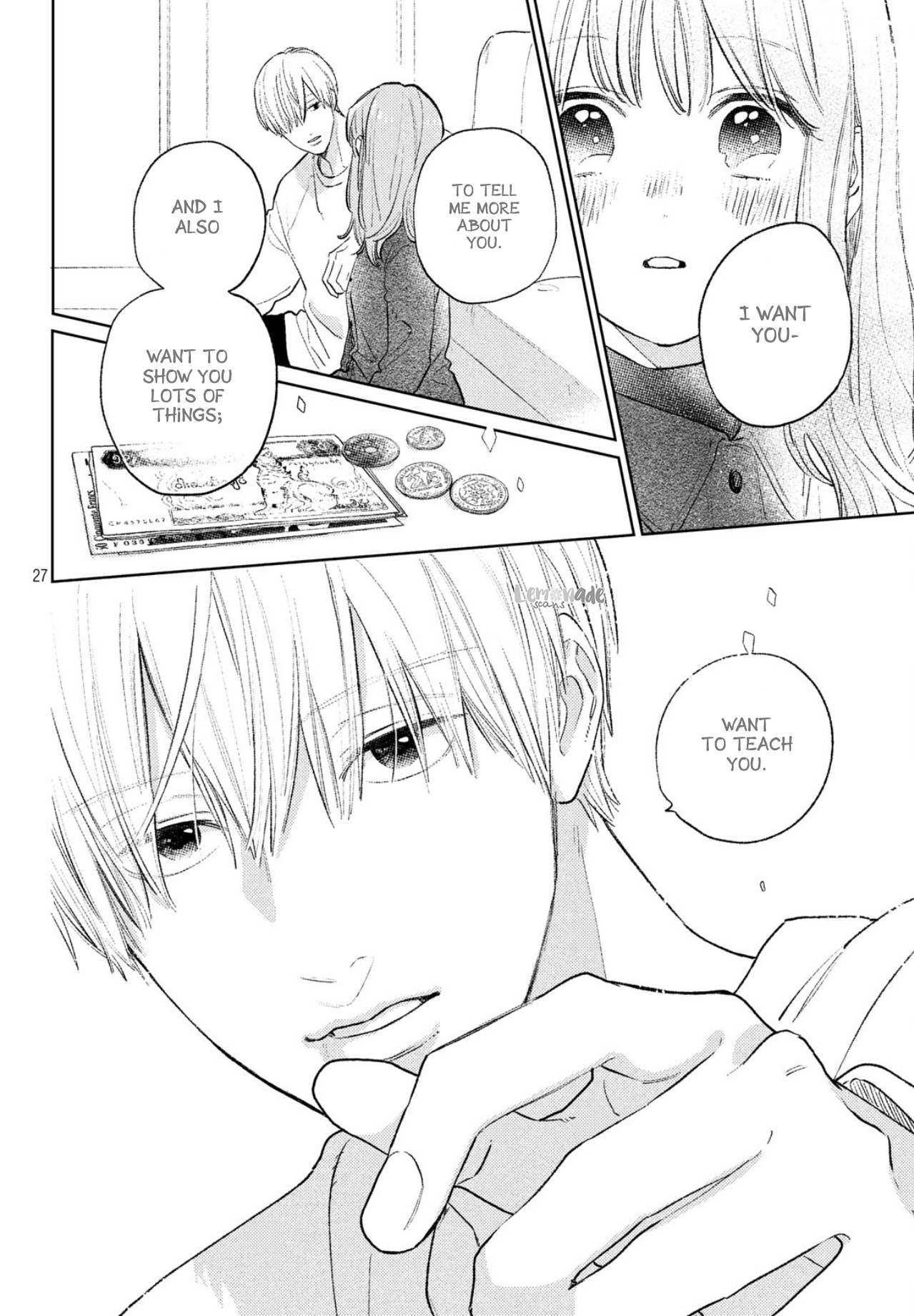 Yubisaki to Renren Chapter 7 page 27 - Chapter 7: I want to show you and I want you to see