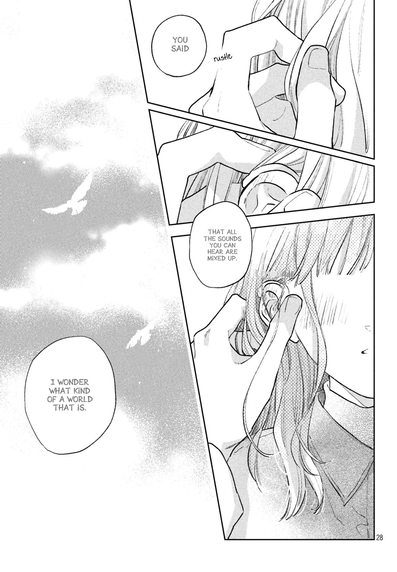 Yubisaki to Renren Chapter 7 page 28 - Chapter 7: I want to show you and I want you to see