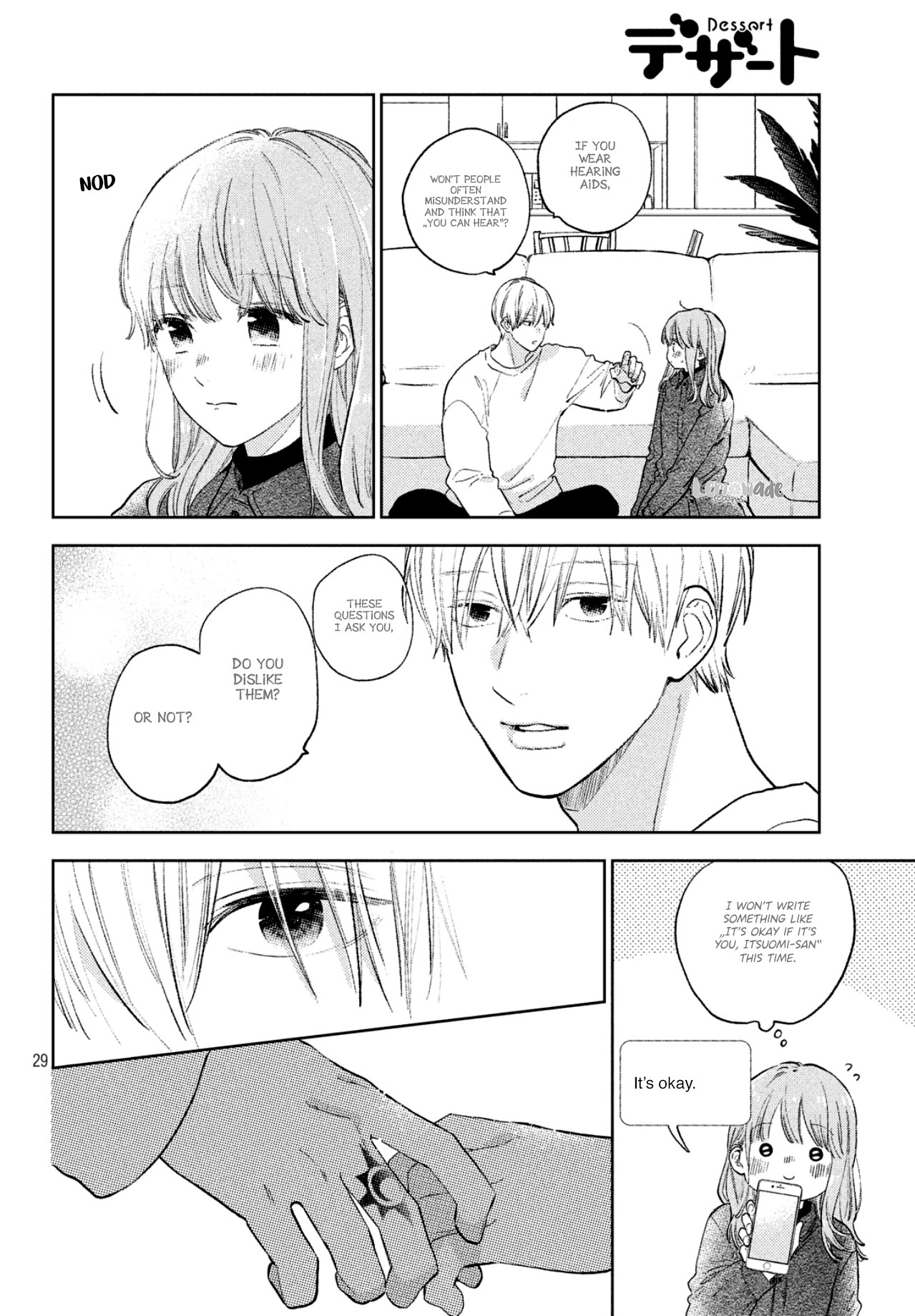 Yubisaki to Renren Chapter 7 page 29 - Chapter 7: I want to show you and I want you to see