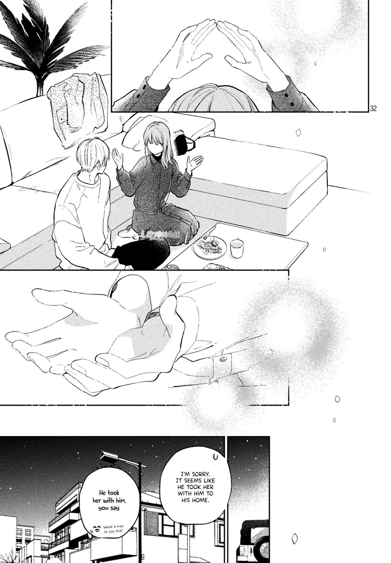 Yubisaki to Renren Chapter 7 page 32 - Chapter 7: I want to show you and I want you to see