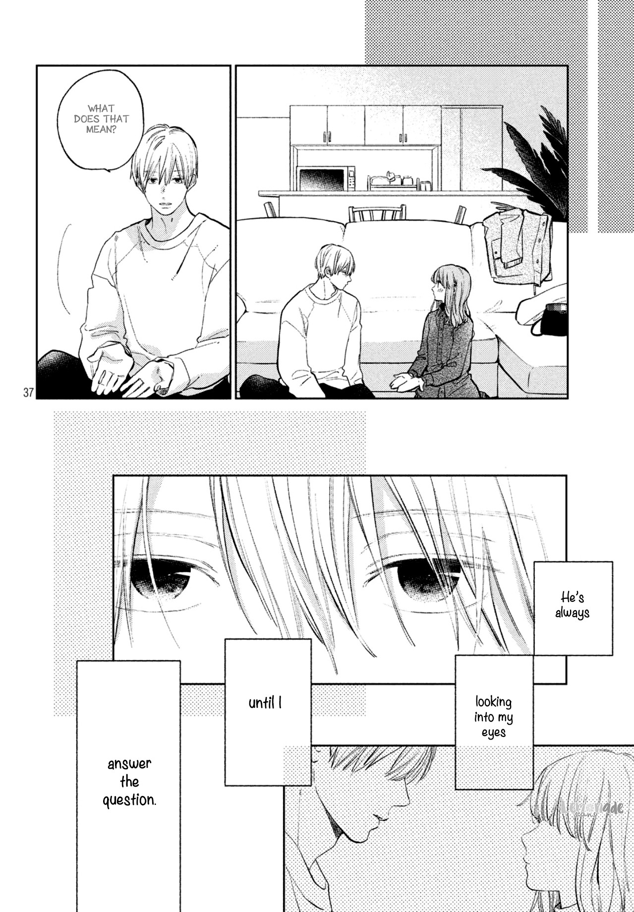 Yubisaki to Renren Chapter 7 page 37 - Chapter 7: I want to show you and I want you to see