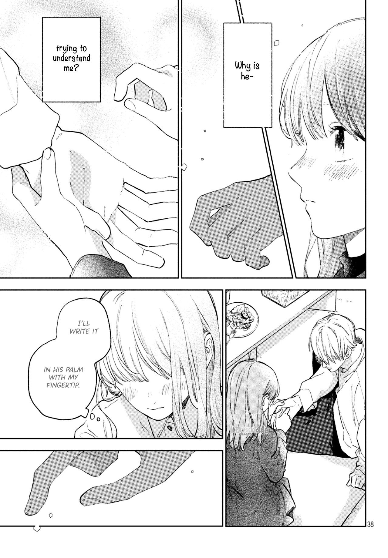 Yubisaki to Renren Chapter 7 page 38 - Chapter 7: I want to show you and I want you to see
