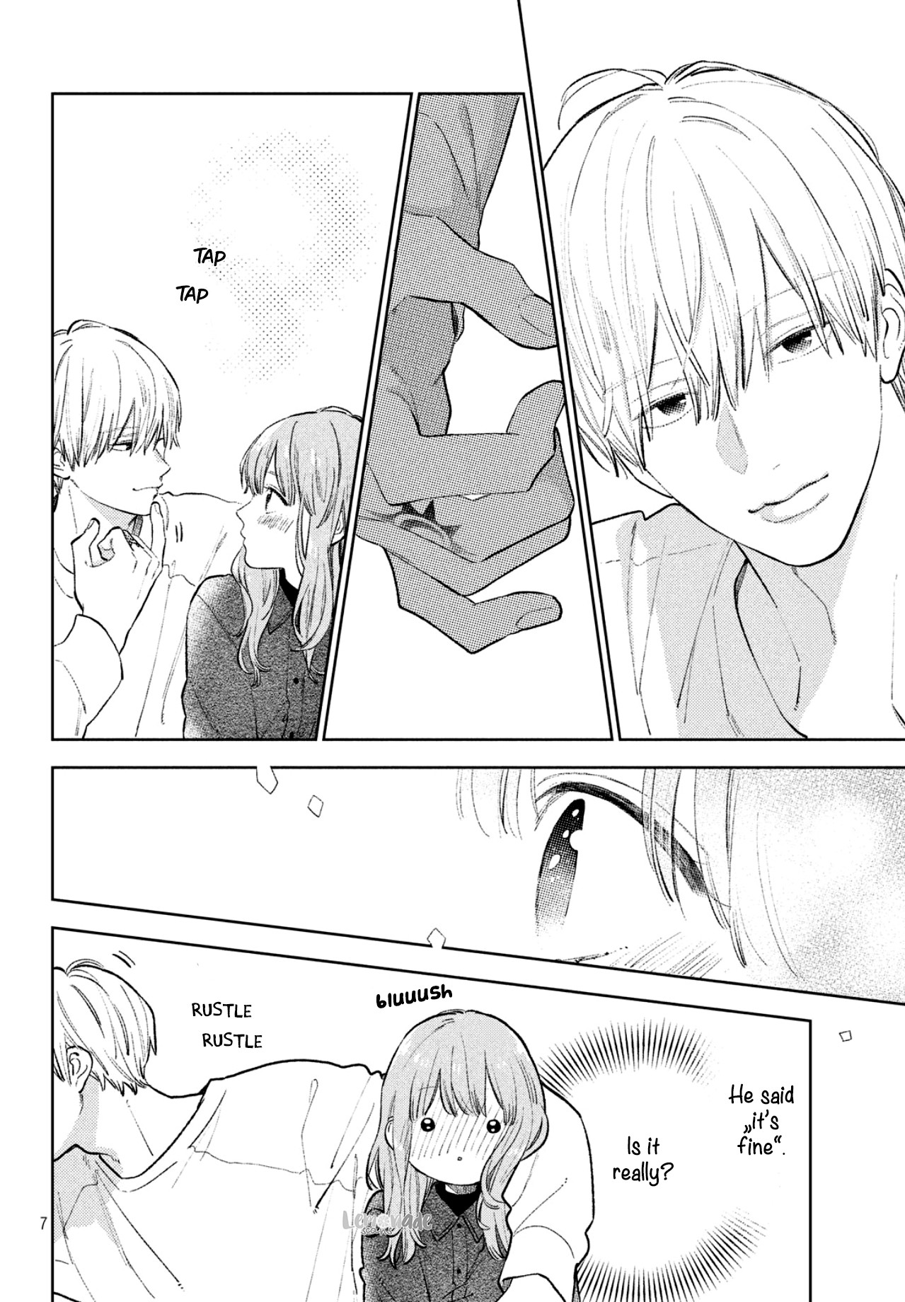 Yubisaki to Renren Chapter 7 page 7 - Chapter 7: I want to show you and I want you to see