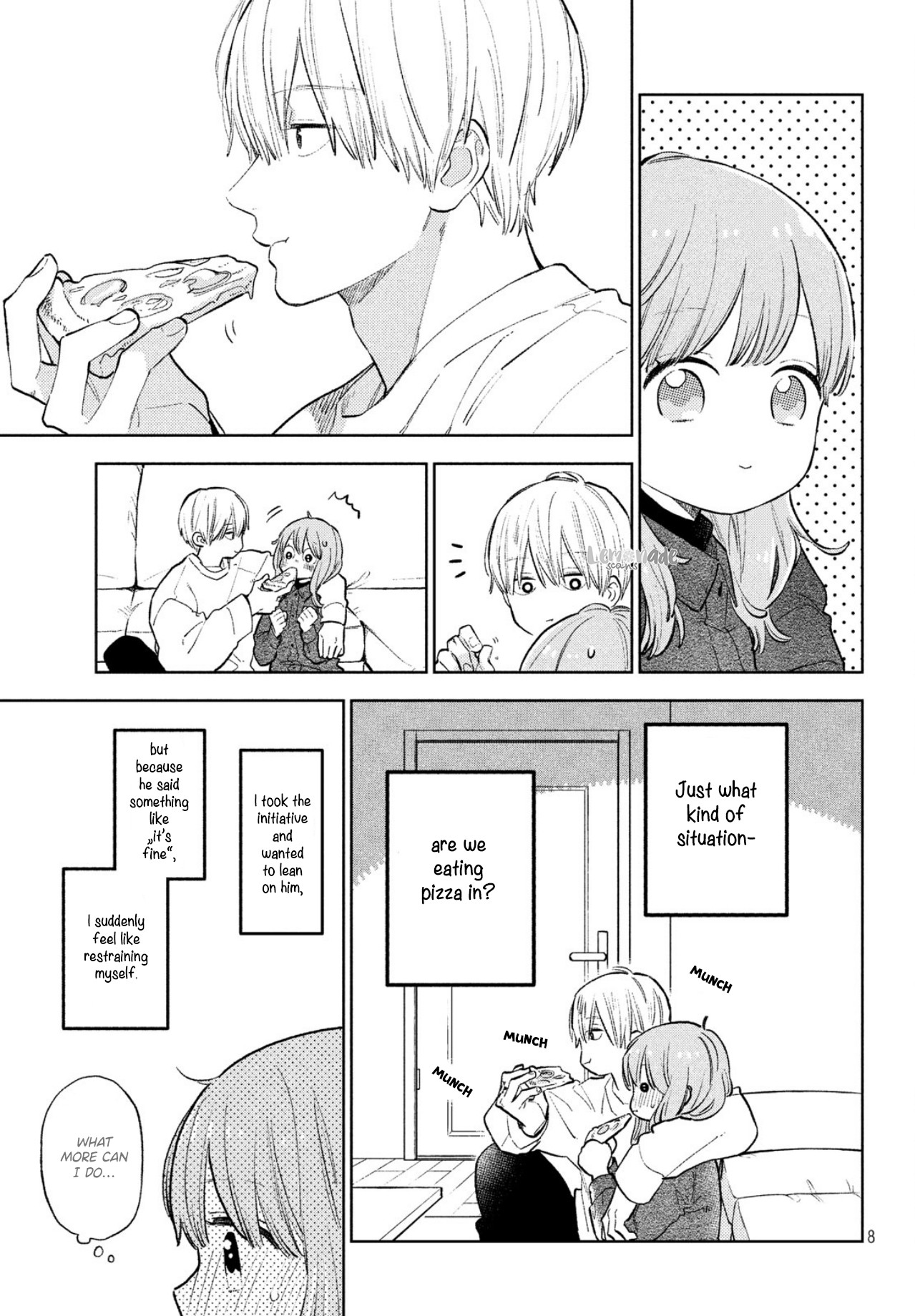 Yubisaki to Renren Chapter 7 page 8 - Chapter 7: I want to show you and I want you to see
