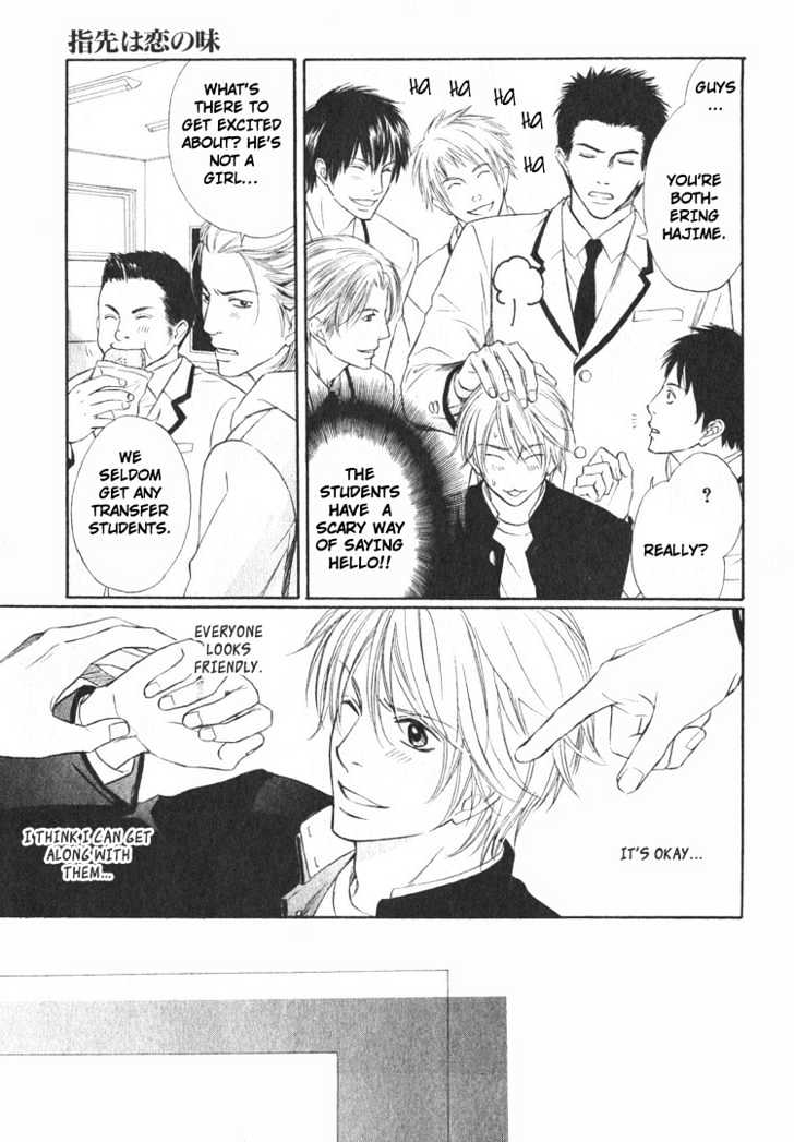 Yubisaki wa Koi no Aji Chapter 1 page 9 - Chapter 1