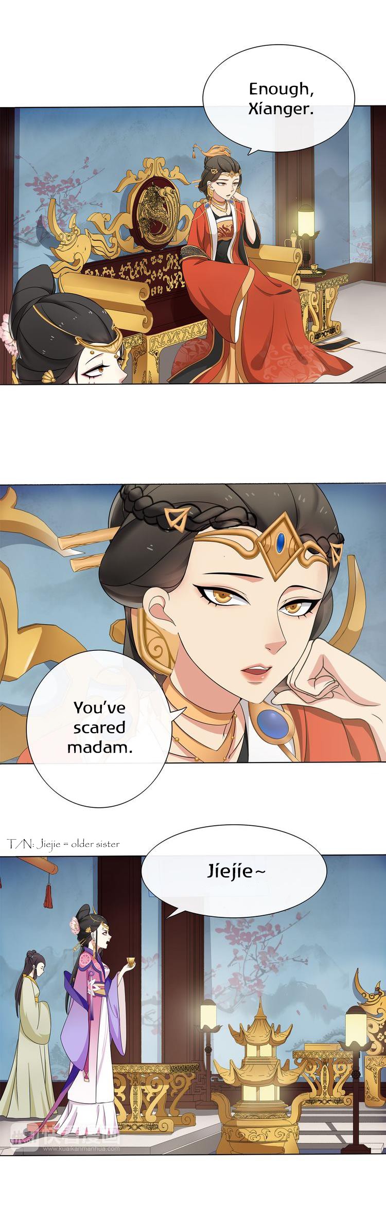 Yue Chen Yin Chapter 1.2 page 4 - Chapter 1.2: First Visit to the Palace is a Hongmen Banquet - Part 2