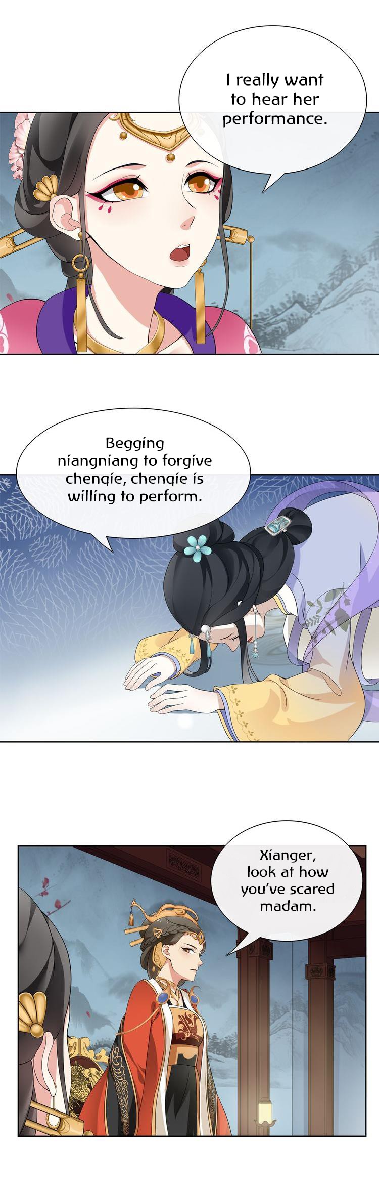 Yue Chen Yin Chapter 1.2 page 5 - Chapter 1.2: First Visit to the Palace is a Hongmen Banquet - Part 2
