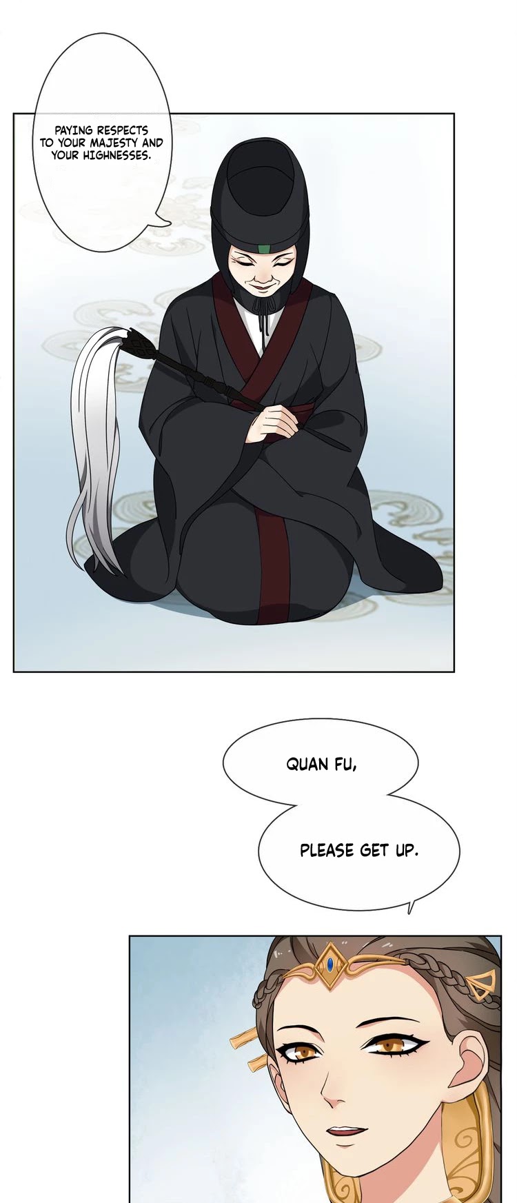 Yue Chen Yin Chapter 2 page 8 - Chapter 2: It's Difficult to Disobey the Emperor's Command