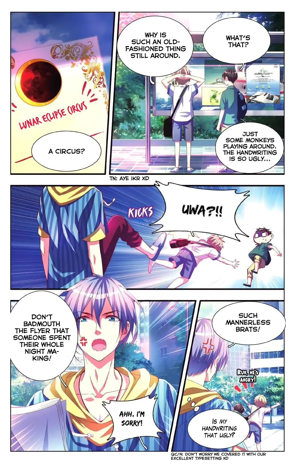 Yue Shi Chapter 18 page 13 - Chapter 18: Welcome to Lunar Eclipse Circus!