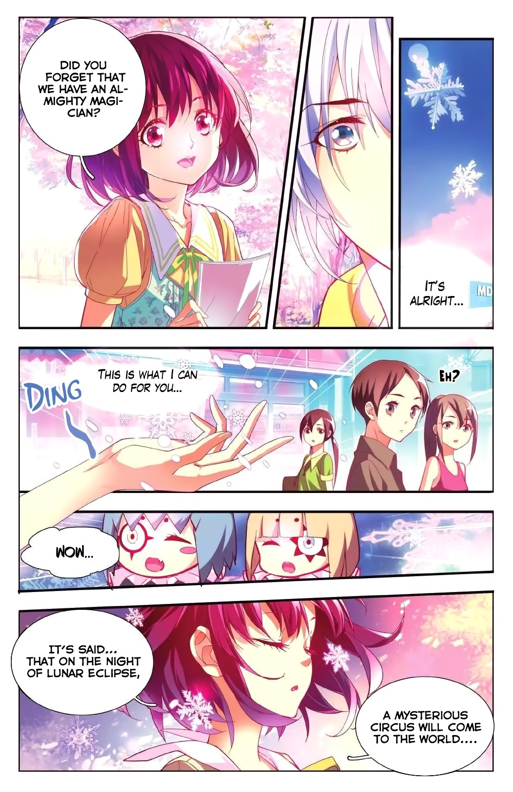 Yue Shi Chapter 18 page 19 - Chapter 18: Welcome to Lunar Eclipse Circus!