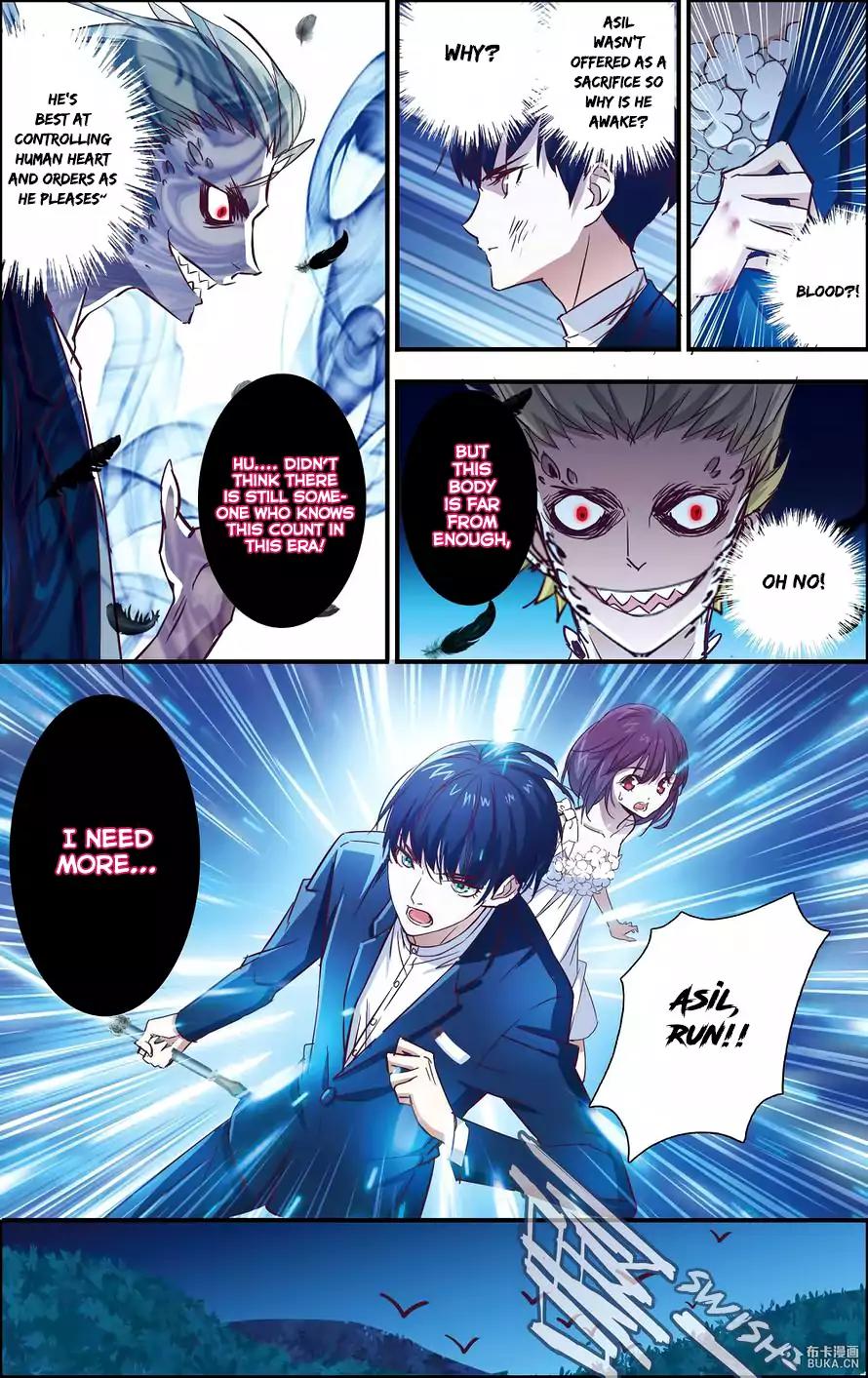 Yue Shi Chapter 5 page 17 - Chapter 5: The Child With Red Hair and Scarlet Eyes