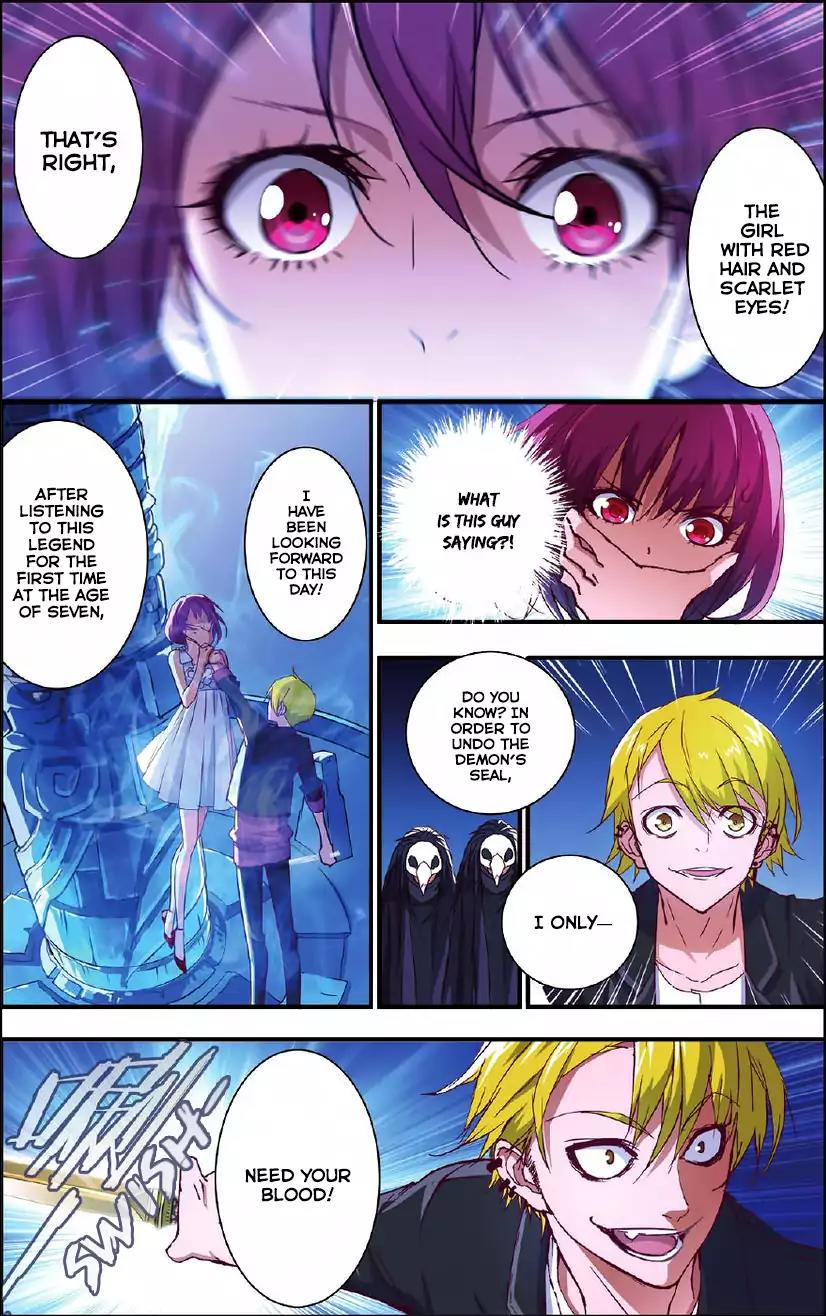 Yue Shi Chapter 5 page 5 - Chapter 5: The Child With Red Hair and Scarlet Eyes