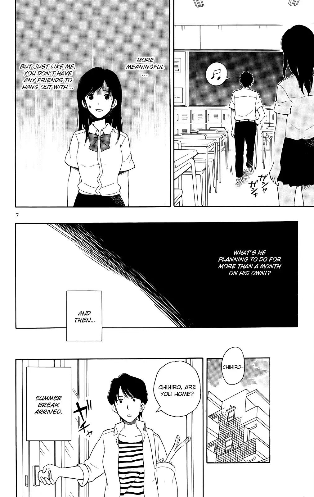 Yugami-kun ni wa Tomodachi ga Inai Chapter 12 page 7 - Chapter 12: Yugami-kun's Summer Break