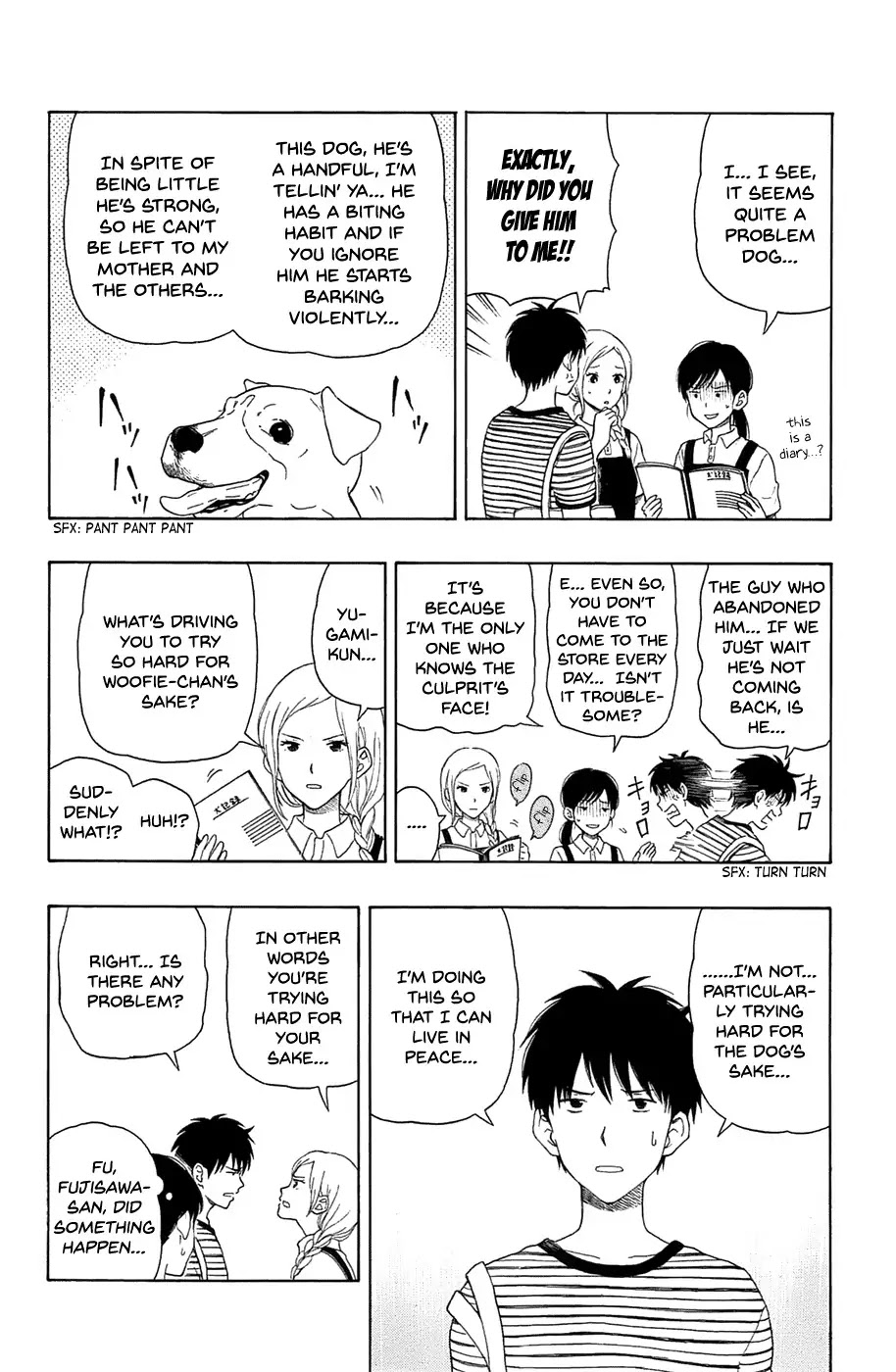 Yugami-kun ni wa Tomodachi ga Inai Chapter 15 page 10 - Chapter 15: Yugami-Kun's Pet Diary