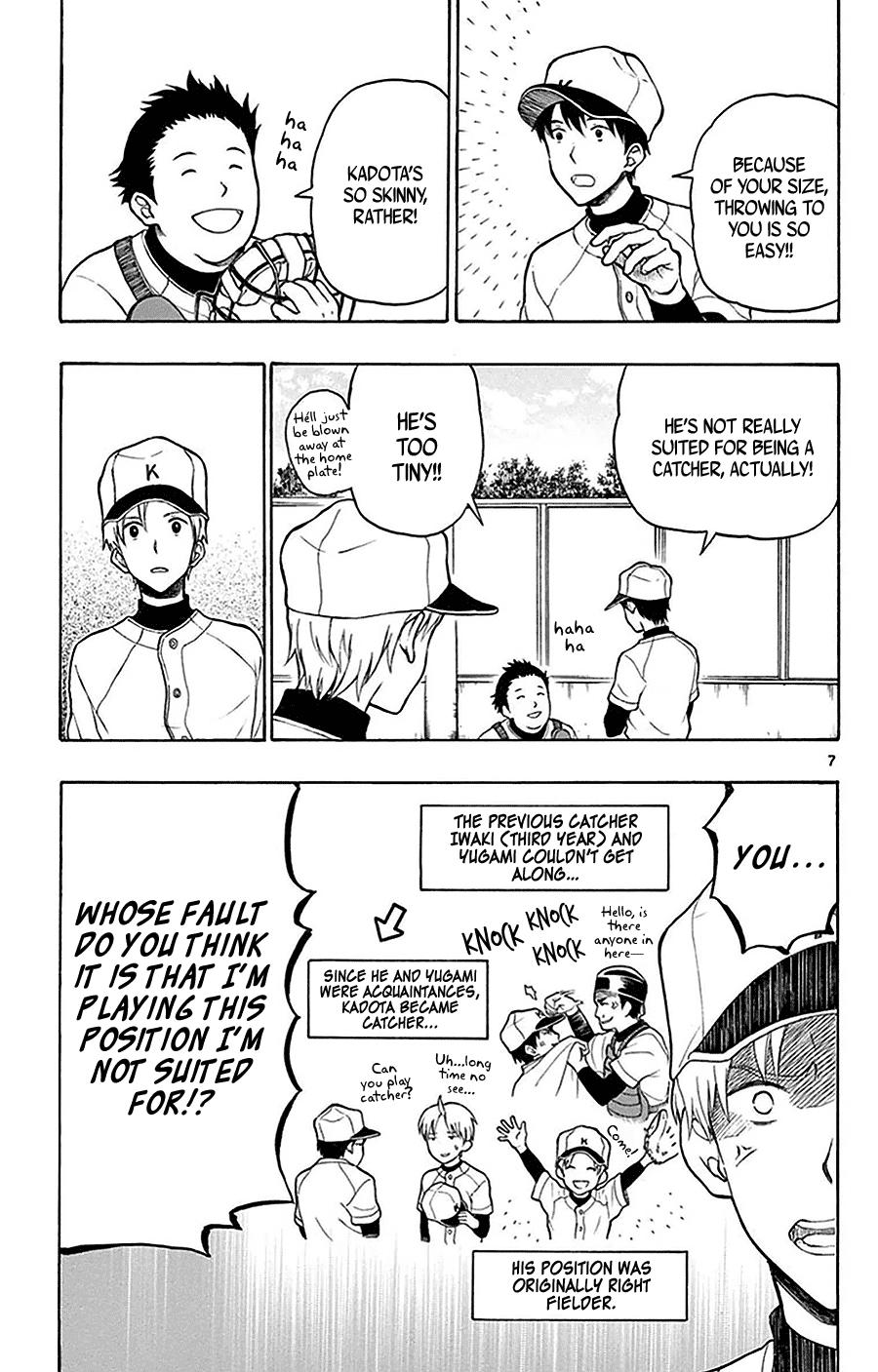 Yugami-kun ni wa Tomodachi ga Inai Chapter 22 page 11 - Chapter 22: Kadota-kun Doesn't Change