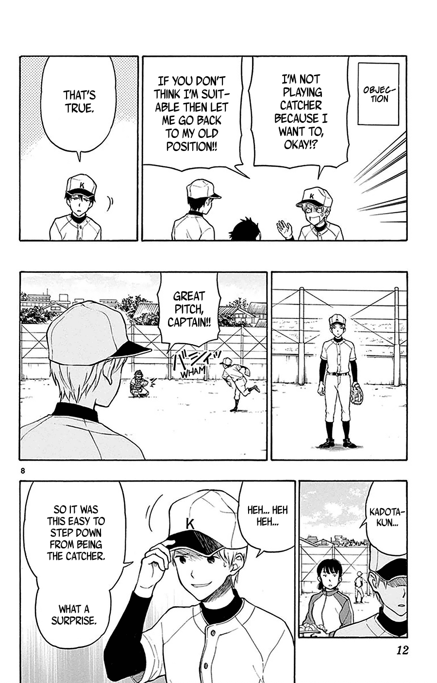 Yugami-kun ni wa Tomodachi ga Inai Chapter 22 page 12 - Chapter 22: Kadota-kun Doesn't Change