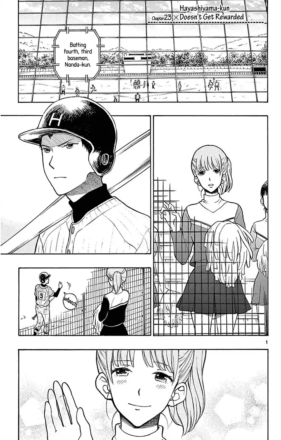 Yugami-kun ni wa Tomodachi ga Inai Chapter 23 page 2 - Chapter 23: Hayashiyama-kun Doesn't Get Rewarded