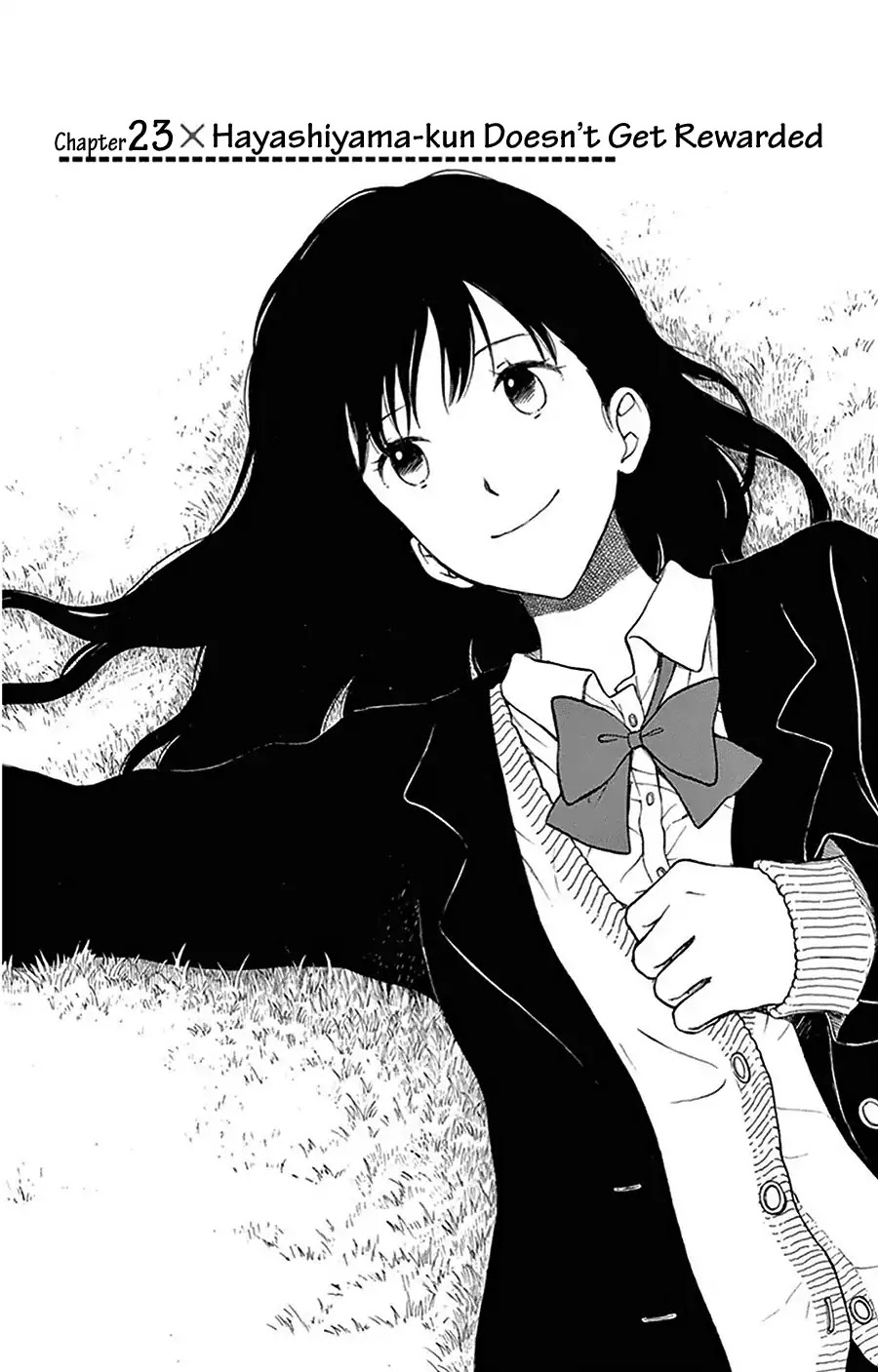 Yugami-kun ni wa Tomodachi ga Inai Chapter 23 page 4 - Chapter 23: Hayashiyama-kun Doesn't Get Rewarded
