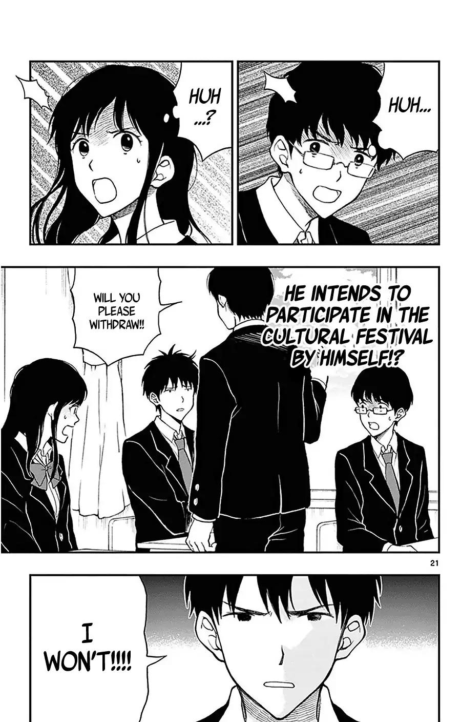 Yugami-kun ni wa Tomodachi ga Inai Chapter 25 page 22 - Chapter 25