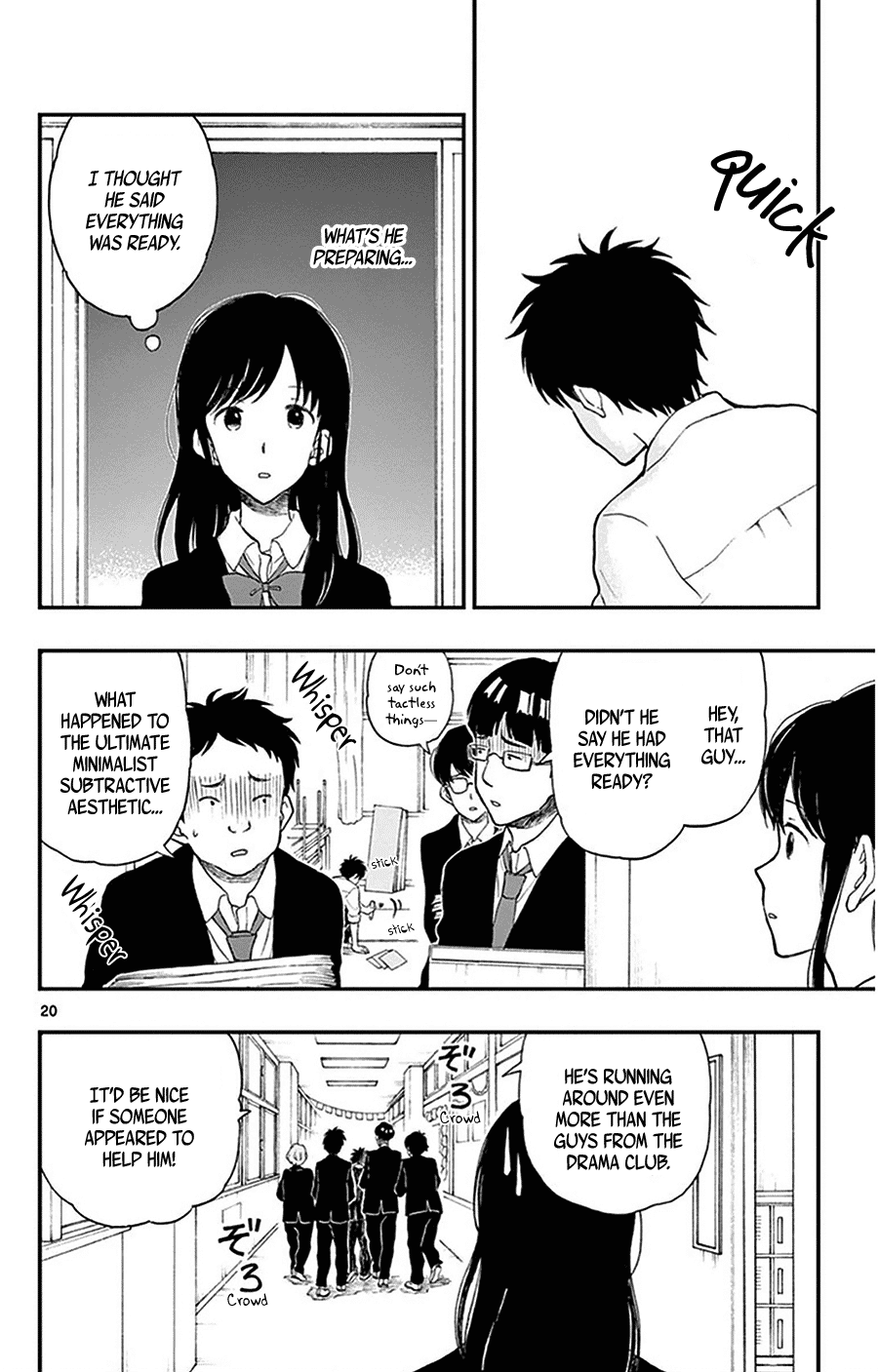 Yugami-kun ni wa Tomodachi ga Inai Chapter 26 page 21 - Chapter 26: Yugami-kun's Miscalculation