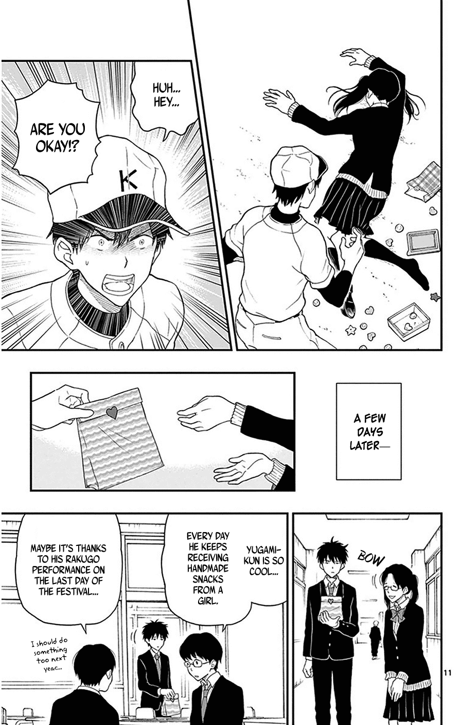 Yugami-kun ni wa Tomodachi ga Inai Chapter 29 page 12 - Chapter 29: Yugami-kun's been Thinking