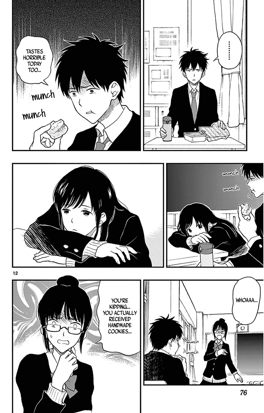 Yugami-kun ni wa Tomodachi ga Inai Chapter 29 page 13 - Chapter 29: Yugami-kun's been Thinking