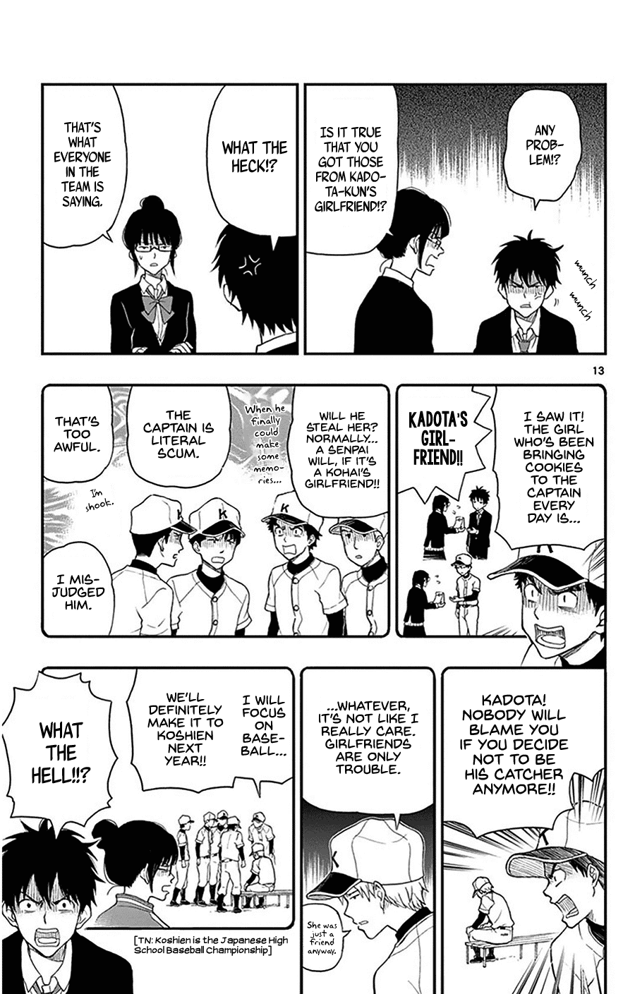 Yugami-kun ni wa Tomodachi ga Inai Chapter 29 page 14 - Chapter 29: Yugami-kun's been Thinking