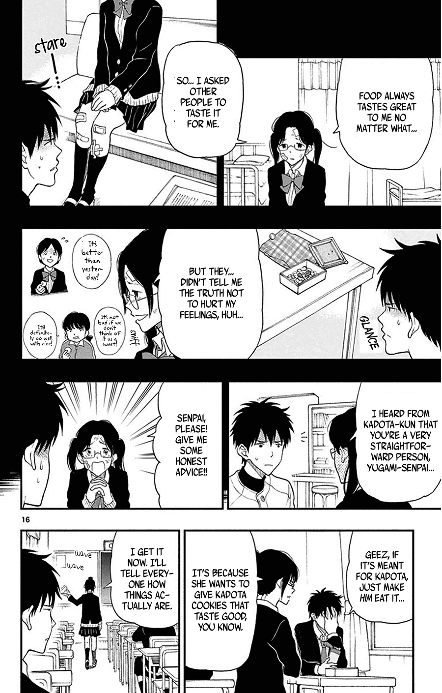 Yugami-kun ni wa Tomodachi ga Inai Chapter 29 page 17 - Chapter 29: Yugami-kun's been Thinking