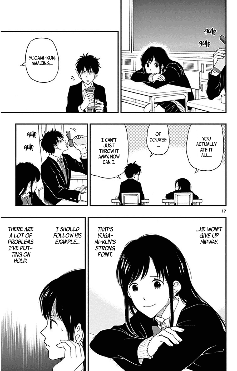 Yugami-kun ni wa Tomodachi ga Inai Chapter 29 page 18 - Chapter 29: Yugami-kun's been Thinking