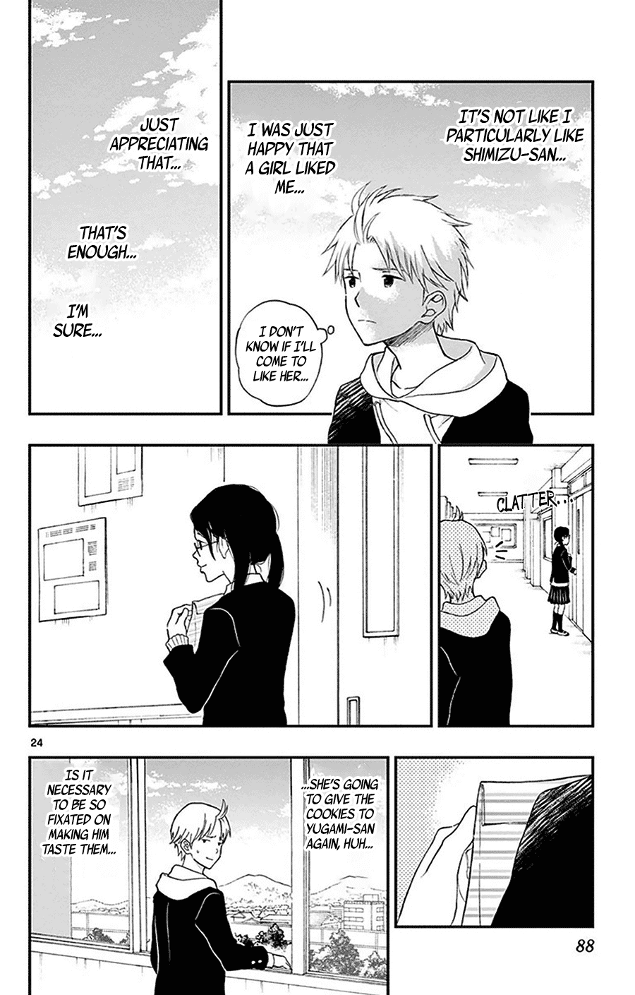 Yugami-kun ni wa Tomodachi ga Inai Chapter 29 page 25 - Chapter 29: Yugami-kun's been Thinking