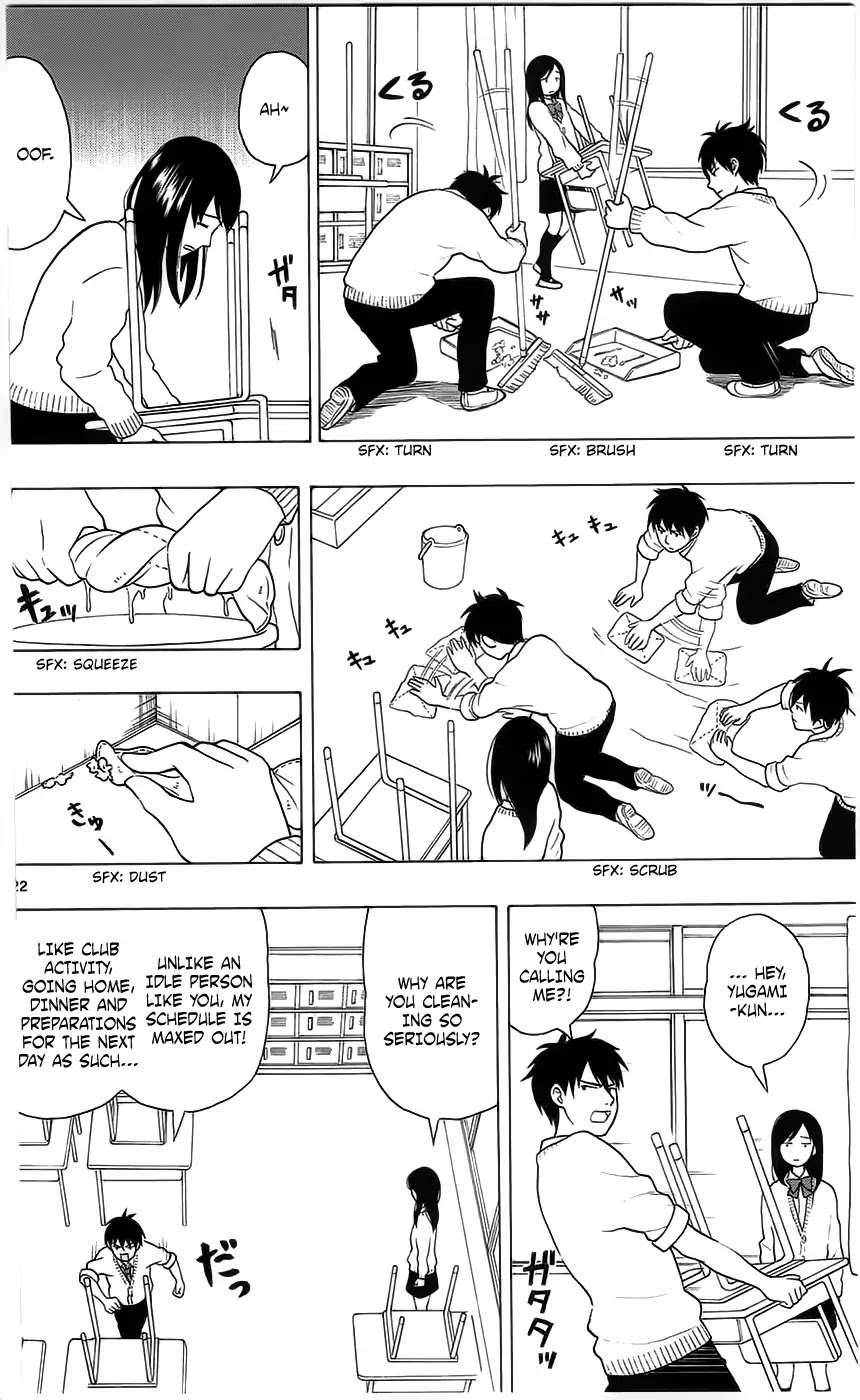 Yugami-kun ni wa Tomodachi ga Inai Chapter 3 page 22 - Chapter 3: Yugami-kun Doesn't Listen