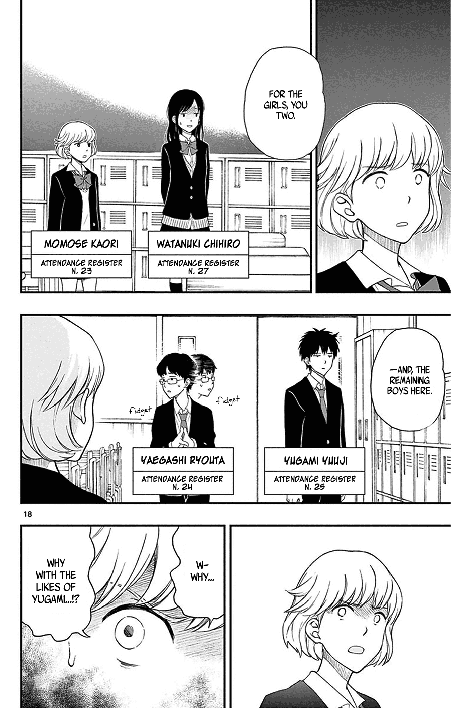 Yugami-kun ni wa Tomodachi ga Inai Chapter 30 page 19 - Chapter 30: Yugami-kun Doesn't Panic