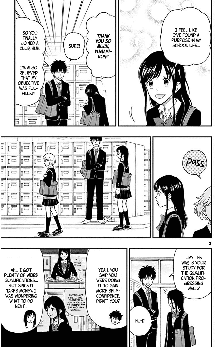 Yugami-kun ni wa Tomodachi ga Inai Chapter 30 page 4 - Chapter 30: Yugami-kun Doesn't Panic