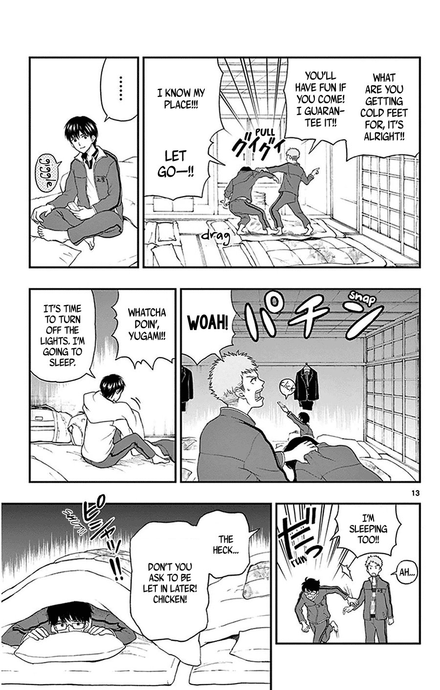 Yugami-kun ni wa Tomodachi ga Inai Chapter 31 page 14 - Chapter 31: Yugami-kun's School Trip